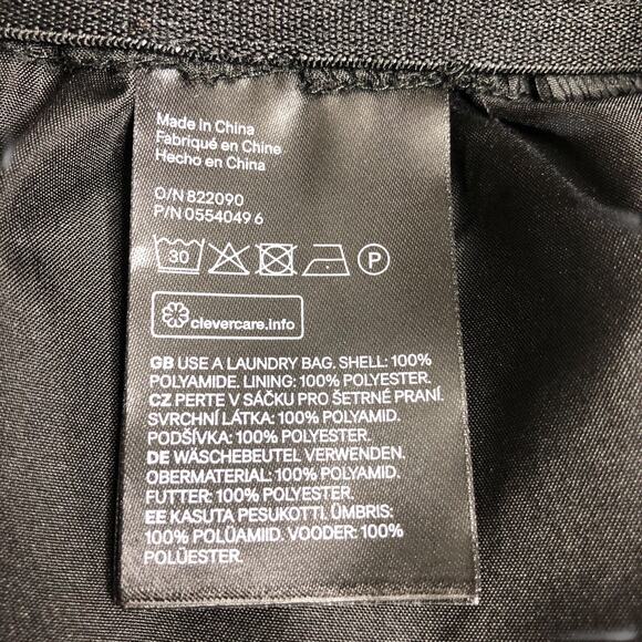 H&M Skirt Womens 8 Black Mesh Floral Embroidery Lined Boho Cottagecore Coquette‎ - Picture 4 of 16